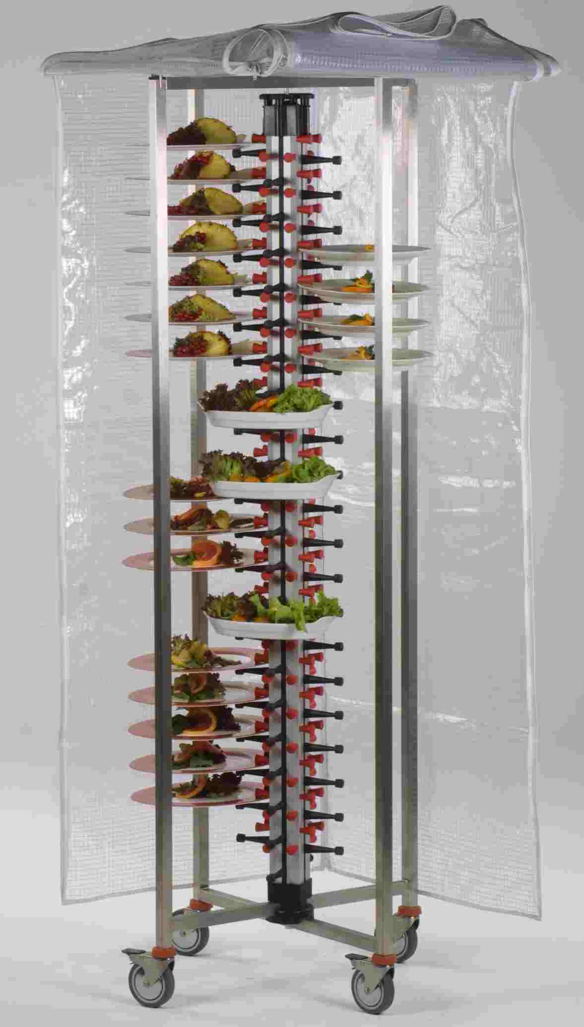 HOES BORDENREK TROLLEY INKLAPBAAR 48 HOES BORDENREK TROLLEY INKLAPBAAR 48