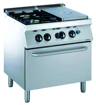 Pro 700 Kookplaatfornuis Gas 2 Br. Gas Oven Pro 700 Kookplaatfornuis Gas 2 Br. Gas Oven