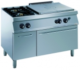 Pro 700 Kookplaatfornuis 2 Br. Gas Oven