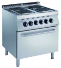 Pro 700 El. Fornuis 4 Pl. Met El. Oven