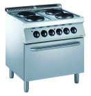 Pro 700 El. Fornuis 4 Pl. Met El. Oven