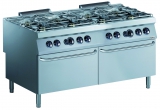 Pro 900 Gas Fornuis 8 Br. Met 2 Gasovens