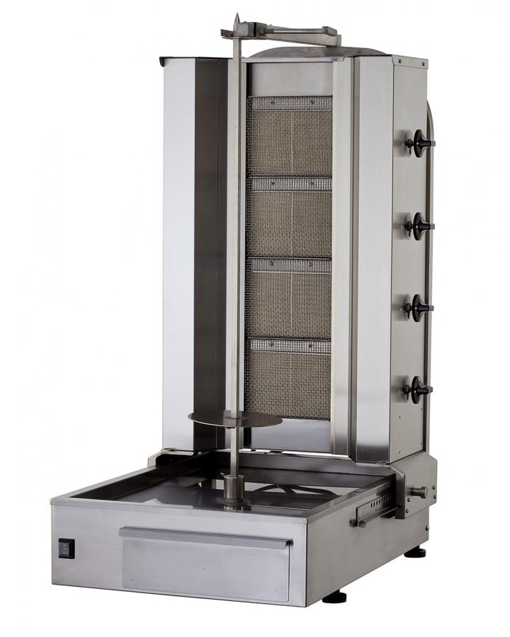 KLG 151 DONER GRILL GAS, BOTTOM MOTOR, 4 Burners KLG 151 DONER GRILL GAS, BOTTOM MOTOR, 4 Burners
