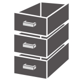 Ladeblok 3 Lades Tbv Tafel 600