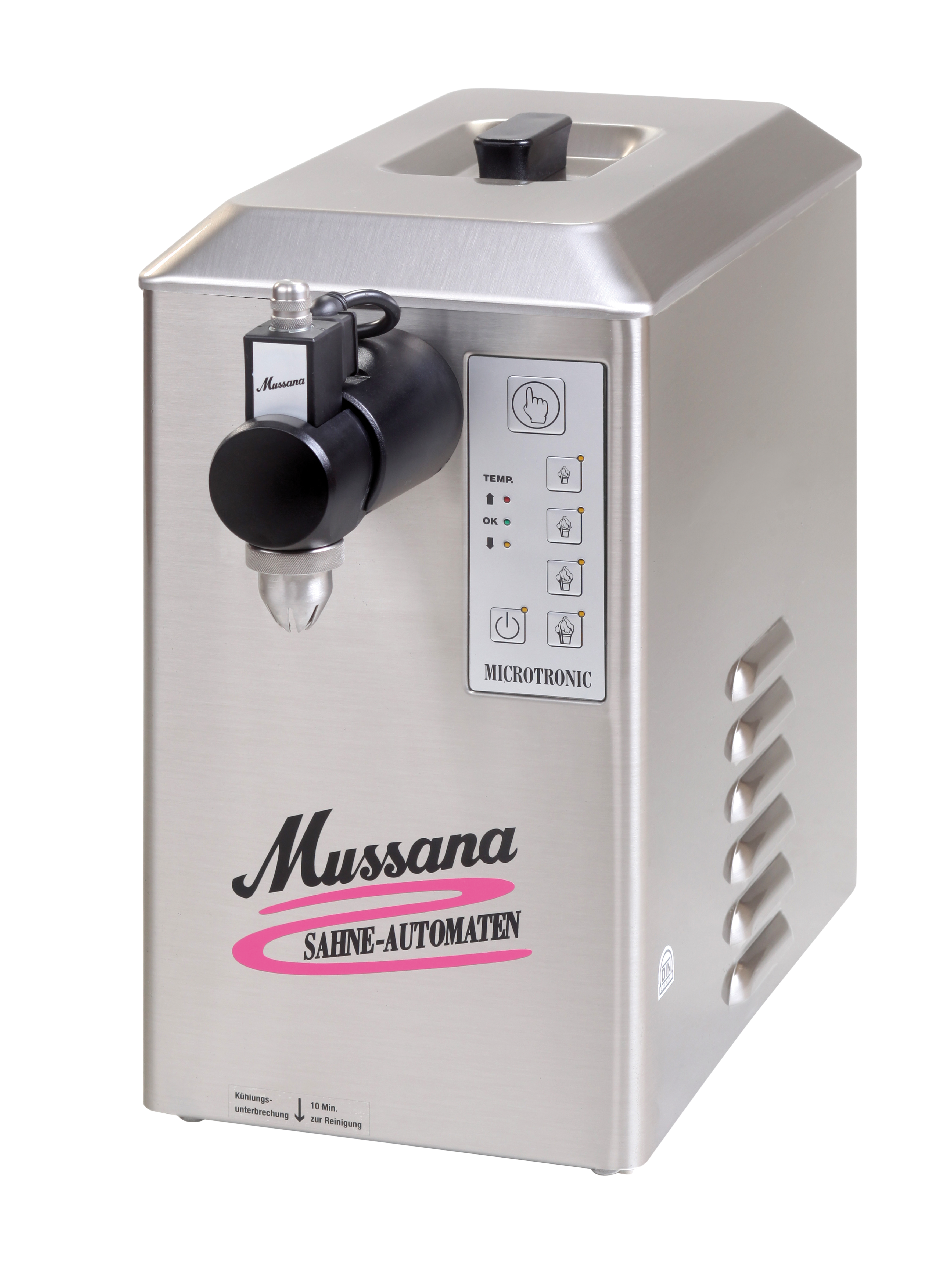 Mussana slagroommachine 2 liter Mussana slagroommachine 2 liter
