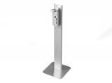 Rvs Desinfectiepaal Incl. Dispenser Met Elleboogbediening