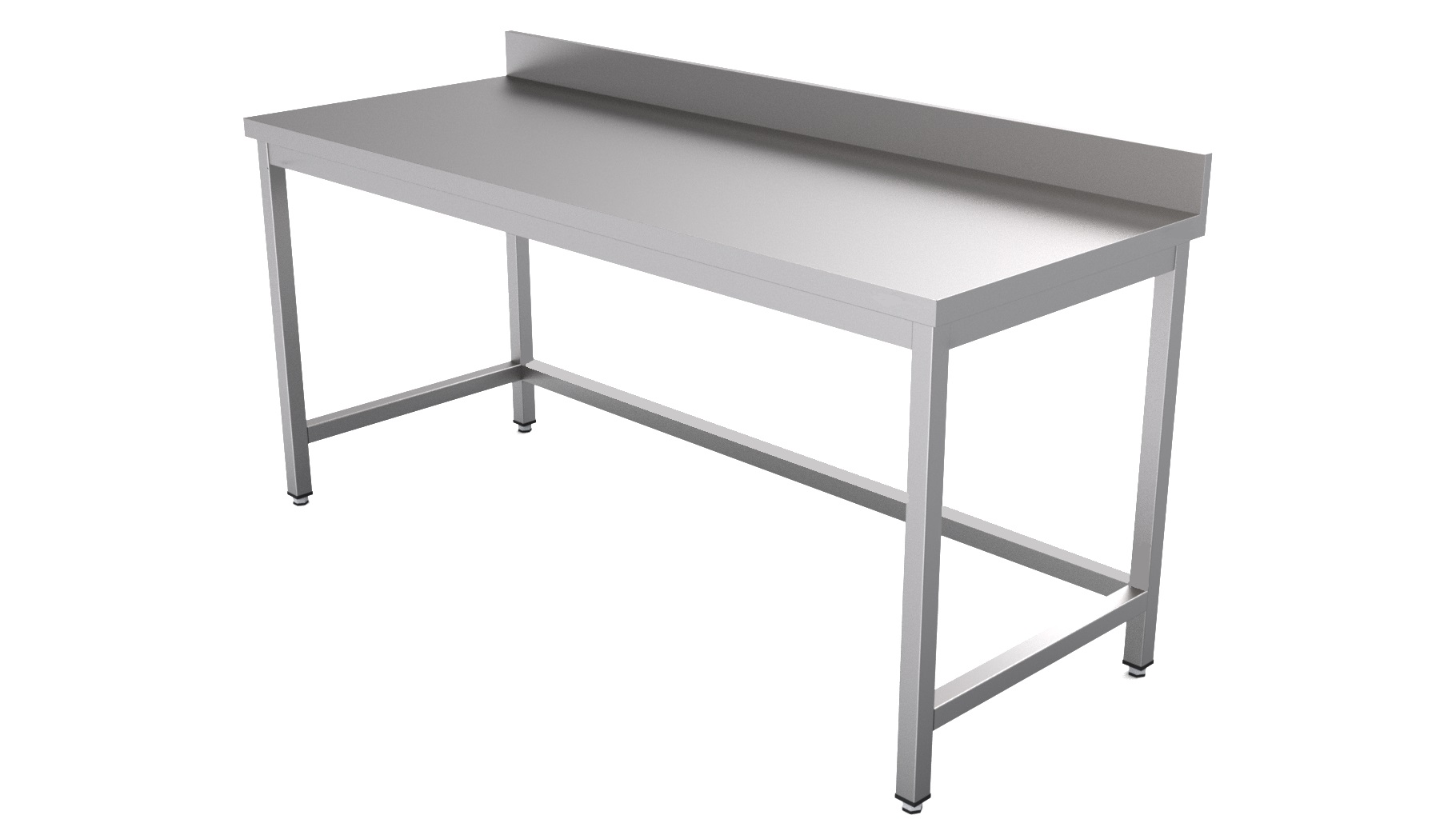 RVS Tafel met Rand 800 x 600-Line RVS Tafel met Rand 800 x 600-Line