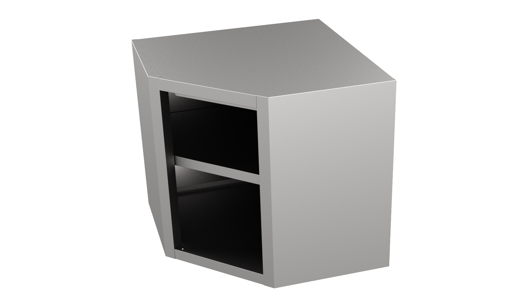 Wandkast Hoek Open 700 Wandkast Hoek Open 700