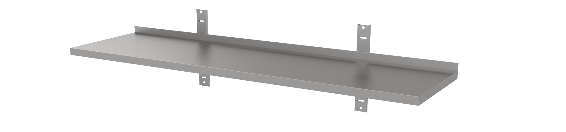 RVS Wandschap enkel 1500 x 300-Line RVS Wandschap enkel 1500 x 300-Line