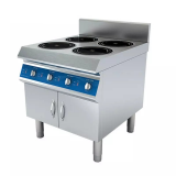 4 Pits Inductie Kookplaat