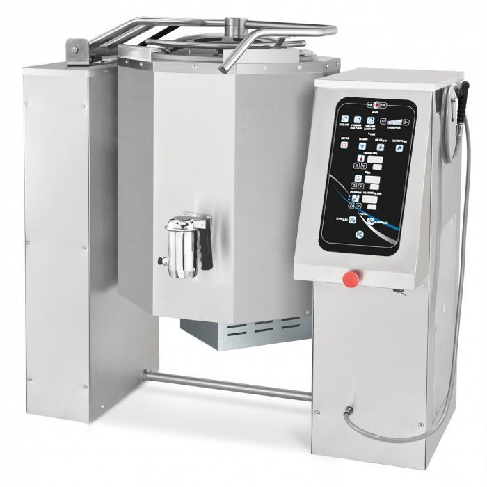 El. Kantelbare Kookketel 60 Ltr Vzv Roerwerk En Aftapkraan El. Kantelbare Kookketel 60 Ltr Vzv Roerwerk En Aftapkraan