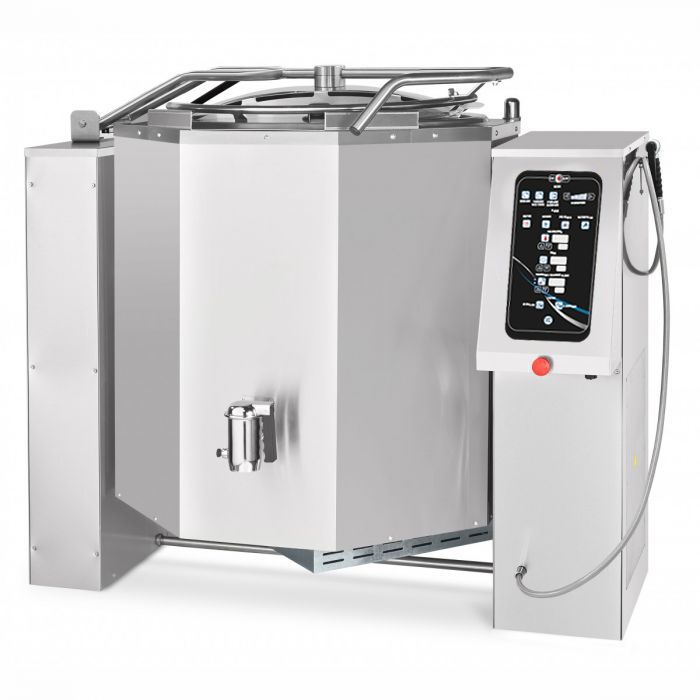 El. Kantelbare Kookketel 350 Ltr Vzv Roerwerk En Aftapkraan El. Kantelbare Kookketel 350 Ltr Vzv Roerwerk En Aftapkraan