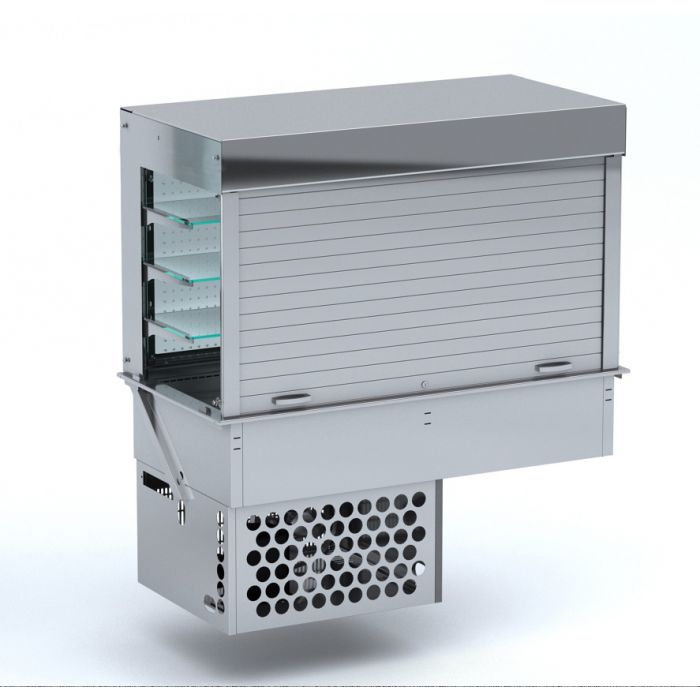 Drop-in Koelvitrine Recht - Jaloezie Drop-in Koelvitrine Recht - Jaloezie