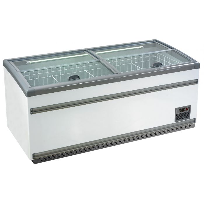 Supermarkt Vrieskist Wit 1450 Supermarkt Vrieskist Wit 1450