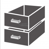 Ladenblok 1/2 Monoblock Soft Closing