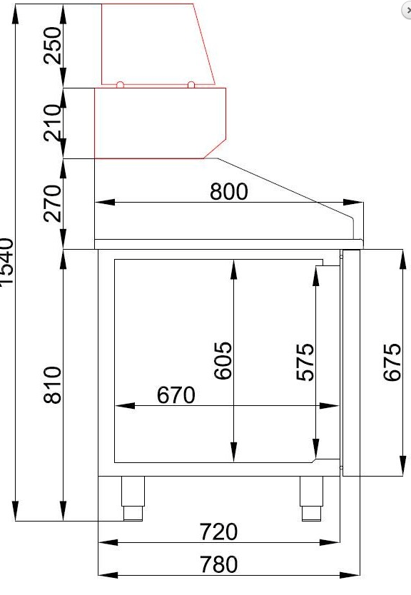 Pizzawerkbank 2 Deuren 5 Laden Pizzawerkbank 2 Deuren 5 Laden