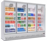 Stekkerklaar Koelkast 4 Glasdeuren