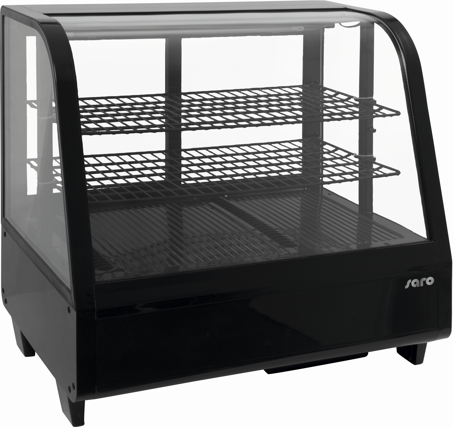 SARO Opzetkoelvitrine, 100 liter model KATRIN zwart SARO Opzetkoelvitrine, 100 liter model KATRIN zwart