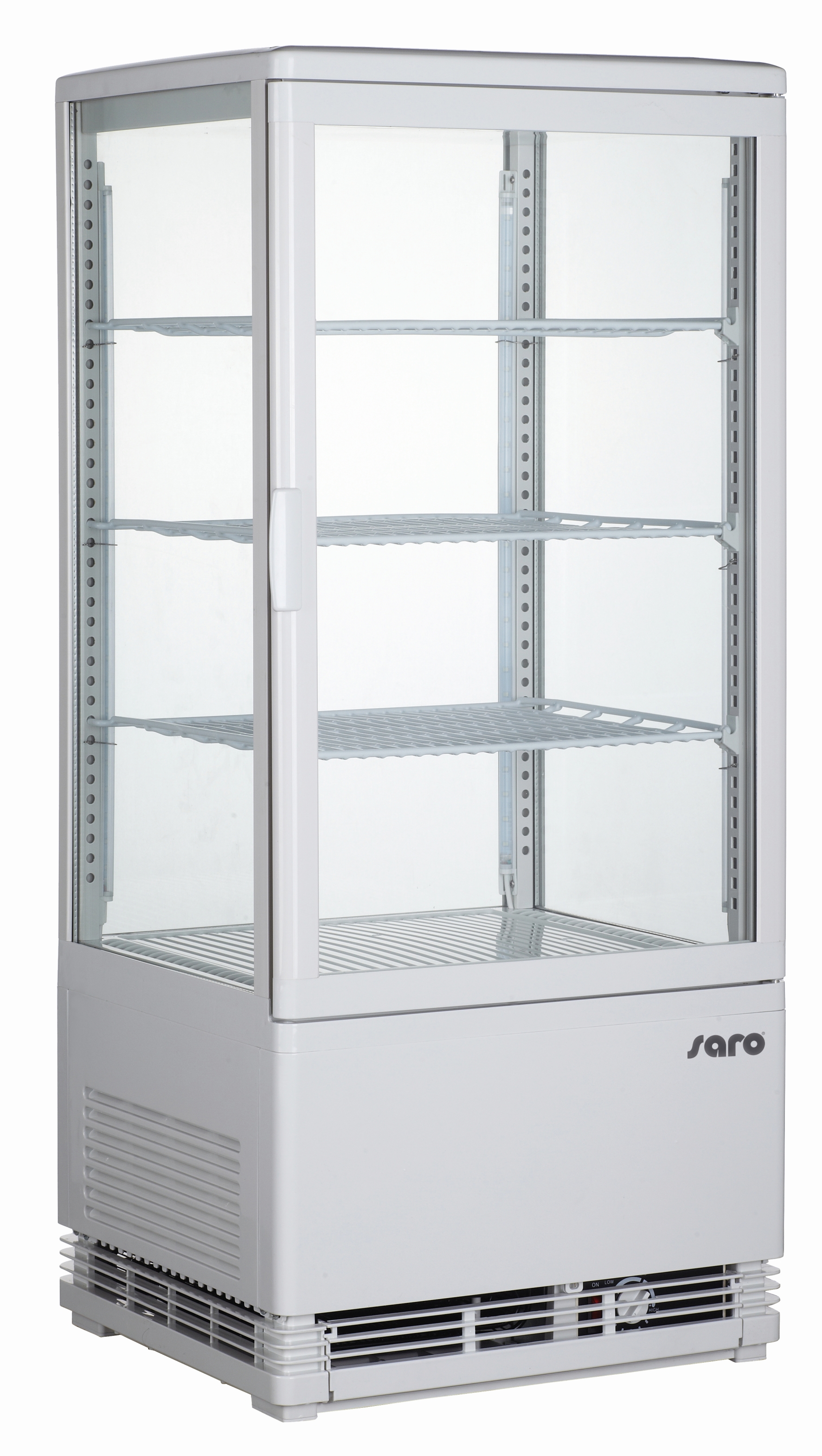 SARO Mini-koelvitrine model SC 80 wit SARO Mini-koelvitrine model SC 80 wit