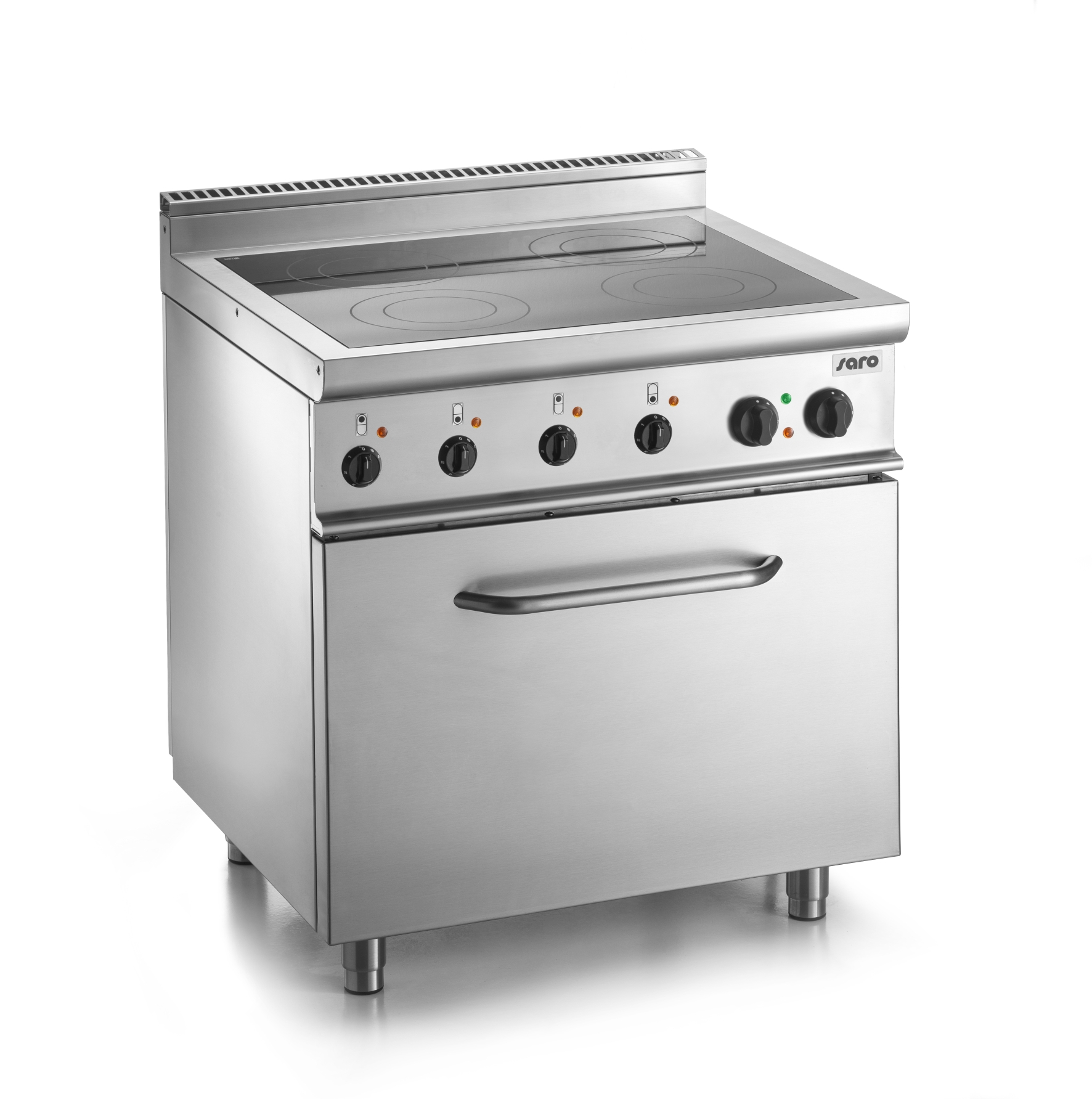 SARO Keramisch fornuis met electrische oven tafelmodel E7/CVE4LE SARO Keramisch fornuis met electrische oven tafelmodel E7/CVE4LE