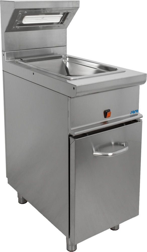 SARO frietenwarmer met open onderstel model E7/SPE40BC SARO frietenwarmer met open onderstel model E7/SPE40BC