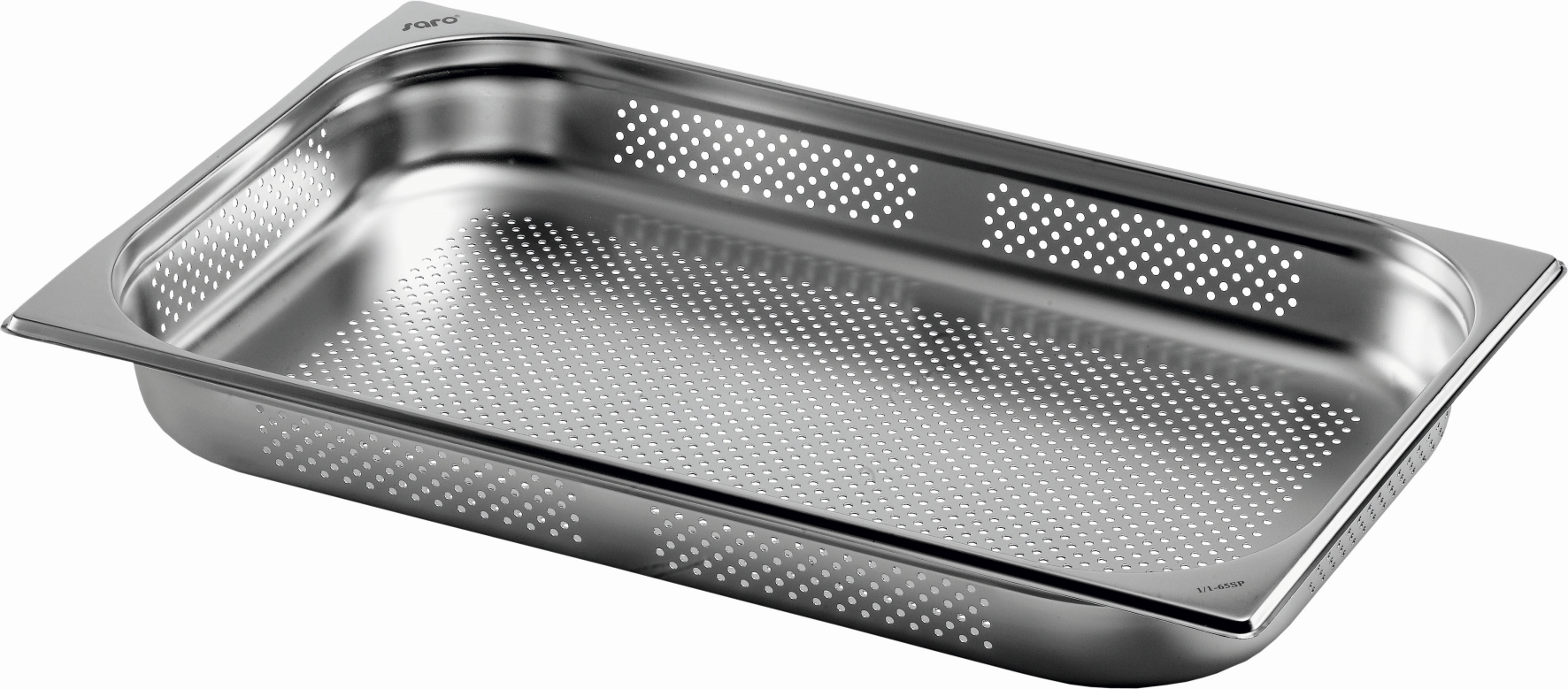 SARO TOP LINE GN-bak 1/1 GN geperforeerd Diepte 200 mm SARO TOP LINE GN-bak 1/1 GN geperforeerd Diepte 200 mm