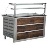 Warmhoudvitrine Bain-marie 1500