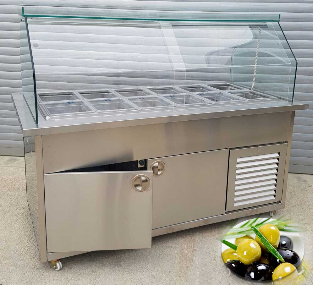 Koelvitrine RVS | 1800 mm Koelvitrine RVS | 1800 mm