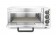 Pizza oven compact, HENDI, Zilver, 230V/2000W, 580x560x(H)275mm Pizza oven compact, HENDI, Zilver, 230V/2000W, 580x560x(H)275mm