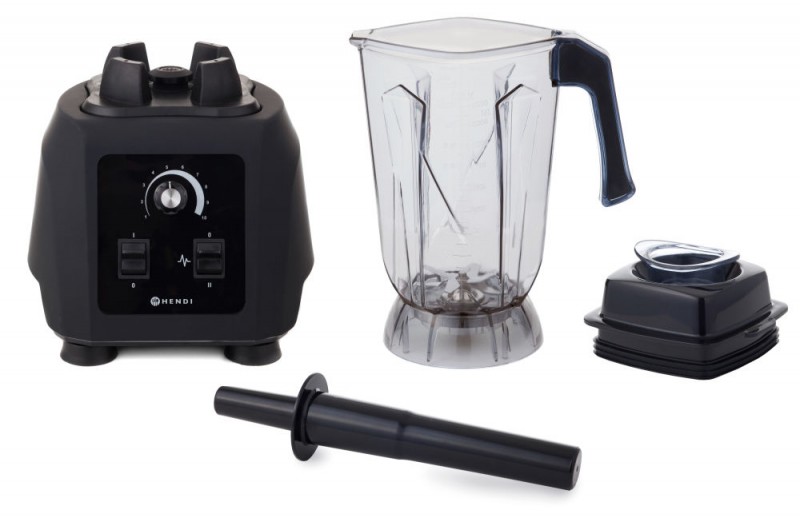Bar blender met BPA-vrije kan, HENDI, 230V/1680W, 270x250x(H)580mm Bar blender met BPA-vrije kan, HENDI, 230V/1680W, 270x250x(H)580mm