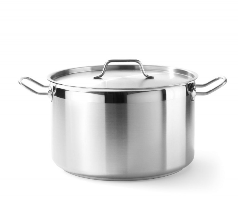 Kookpan middel - met deksel, HENDI, Profi Line, 15L, ⌀320x(H)190mm Kookpan middel - met deksel, HENDI, Profi Line, 15L, ⌀320x(H)190mm