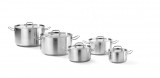 Kookpan Middel - Met Deksel, Hendi, Kitchen Line, 3,5l, ⌀200x(h)115mm