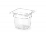 Container GN 1/6 Polypropyleen, Hendi, Profi Line, GN 1/6, 1,6l, Transparant, 176x162x(h)100mm