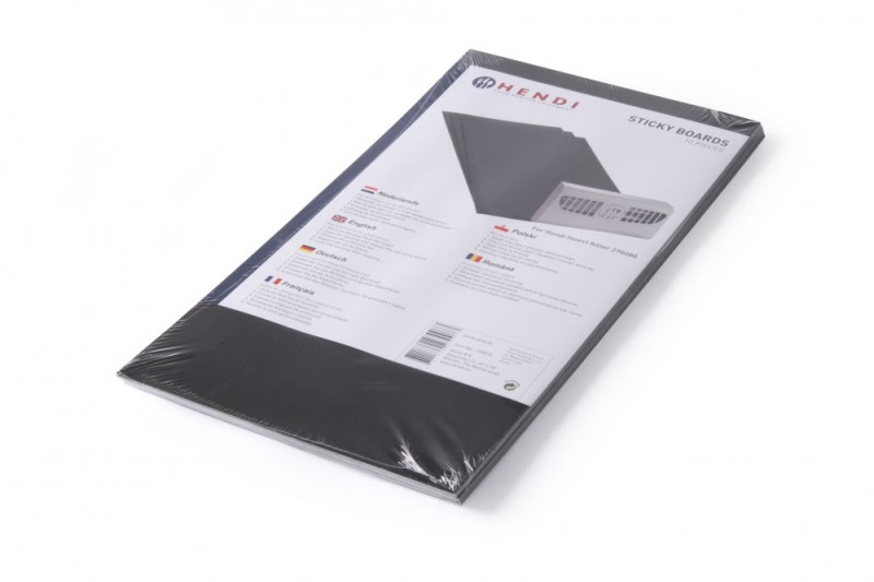 Kleefplaat voor insectenverdelgers, HENDI, 270196, 390x270mm Kleefplaat voor insectenverdelgers, HENDI, 270196, 390x270mm
