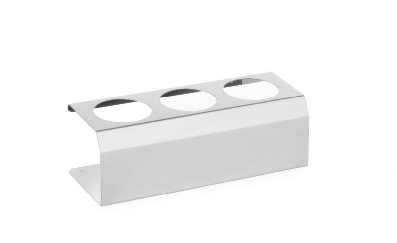 Saus standaard, HENDI, 3 gaten ø57 mm, 229x90x(H)78mm Saus standaard, HENDI, 3 gaten ø57 mm, 229x90x(H)78mm