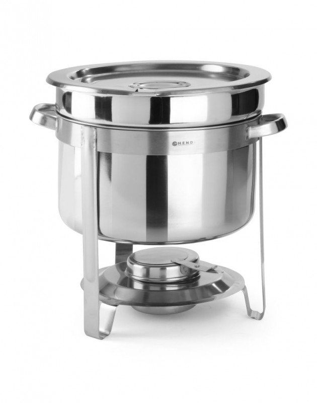 Soep chafing dish, HENDI, Kitchen Line, 8L, ⌀370x(H)325mm Soep chafing dish, HENDI, Kitchen Line, 8L, ⌀370x(H)325mm