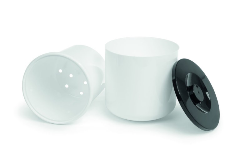 IJsemmer wit dubbelwandig, BarUp, 10L, Wit, ⌀292x(H)220mm IJsemmer wit dubbelwandig, BarUp, 10L, Wit, ⌀292x(H)220mm