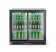 Backbar koelkast met schuifdeuren, Arktic, 197L, Zwart, 220-240V/160W, 900x520x(H)865mm Backbar koelkast met schuifdeuren, Arktic, 197L, Zwart, 220-240V/160W, 900x520x(H)865mm