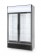 Backbar koelkast met lichtbak, dubbele deur, Arktic, 512L, Zwart, 220-240V/510W, 1120x585x(H)1900mm Backbar koelkast met lichtbak, dubbele deur, Arktic, 512L, Zwart, 220-240V/510W, 1120x585x(H)1900mm