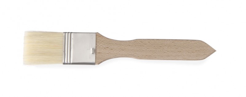 Boter- bakkwast plat - 2 st., HENDI, 2 st., 190x20mm Boter- bakkwast plat - 2 st., HENDI, 2 st., 190x20mm