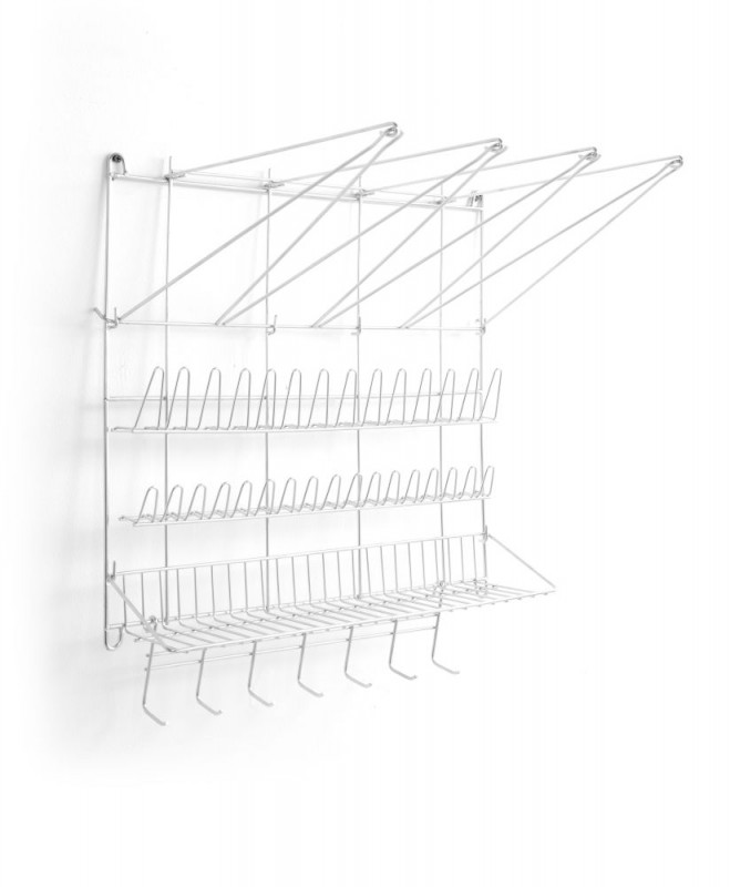 Wandrek voor spuitzakken, HENDI, 500x360x(H)560mm Wandrek voor spuitzakken, HENDI, 500x360x(H)560mm