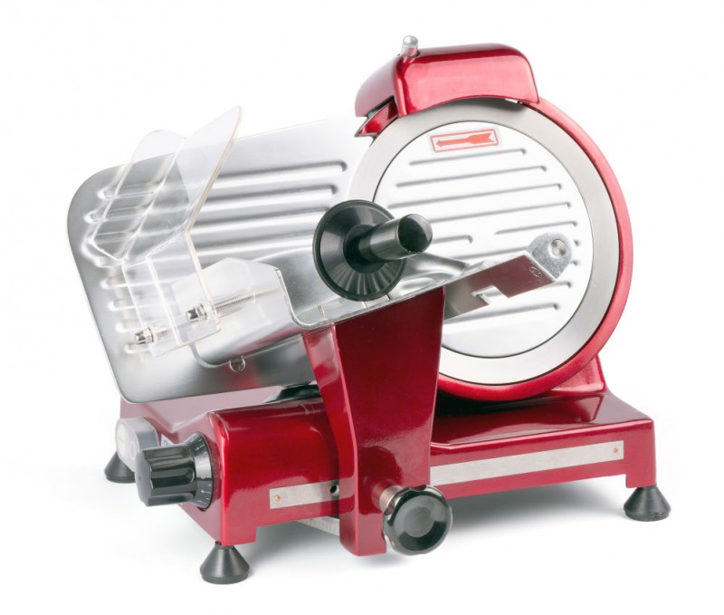 Snijmachine Profi Line 220 rode uitvoering, HENDI, Profi Line, 230V/280W, 506x435x(H)347mm Snijmachine Profi Line 220 rode uitvoering, HENDI, Profi Line, 230V/280W, 506x435x(H)347mm