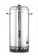 Percolator dubbelwandig, HENDI, 16L, 230V/1500W, 360x401x(H)647mm