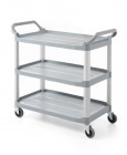 Trolley 3 Schappen Serveren, Hendi, 1028x510x(h)960mm