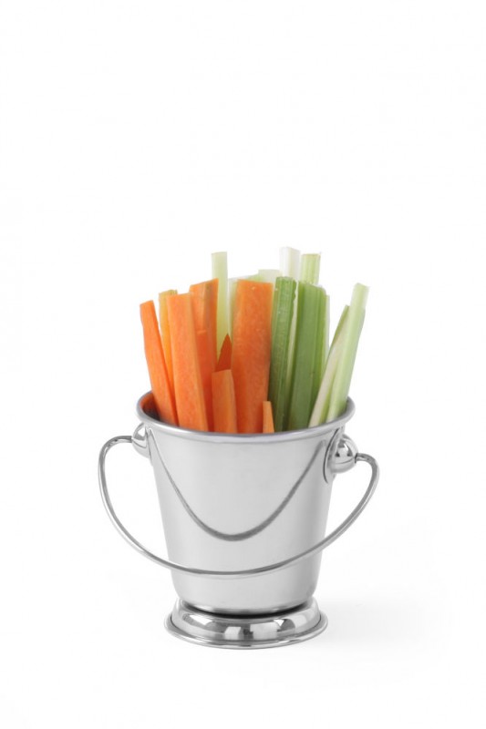 Emmer miniaturen, HENDI, ⌀125x(H)127mm Emmer miniaturen, HENDI, ⌀125x(H)127mm