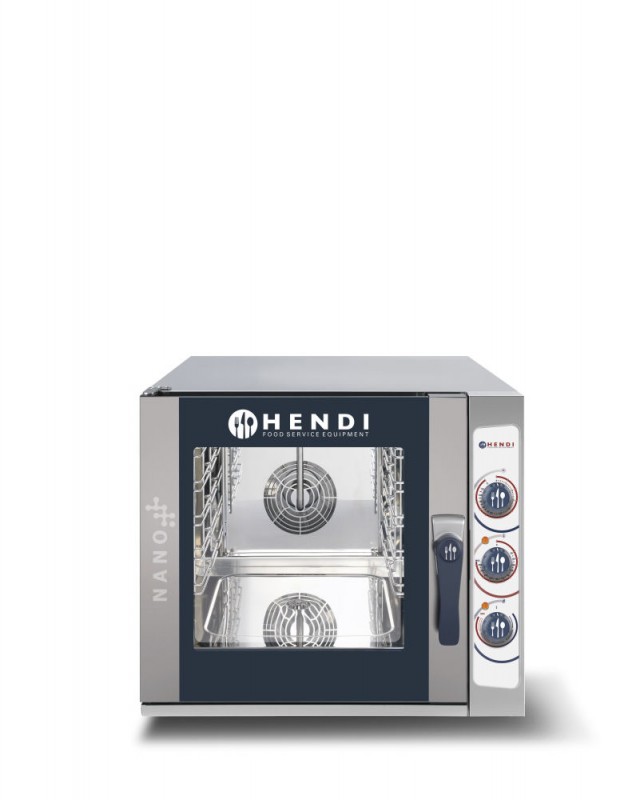 Convectie stoomoven NANO 5x GN2/3, HENDI, 400V/5400W, 699x774x(H)620mm Convectie stoomoven NANO 5x GN2/3, HENDI, 400V/5400W, 699x774x(H)620mm