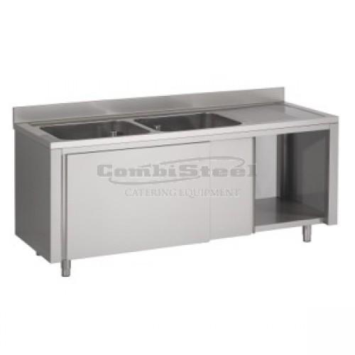 700 Spoeltafel Schuifdeuren 1 Rechts 1400 700 Spoeltafel Schuifdeuren 1 Rechts 1400