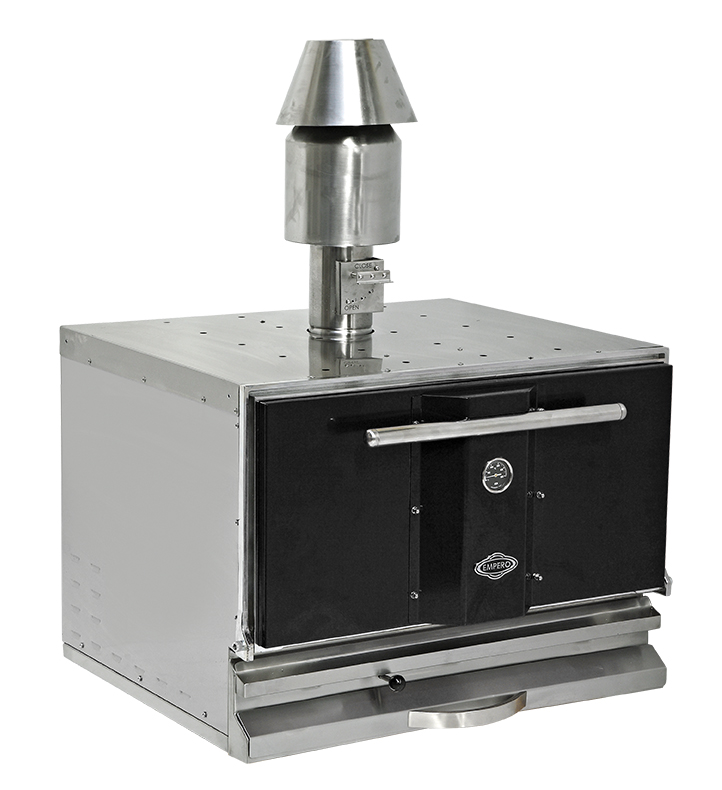 Houtskool Oven Zwart | 710 mm Houtskool Oven Zwart | 710 mm