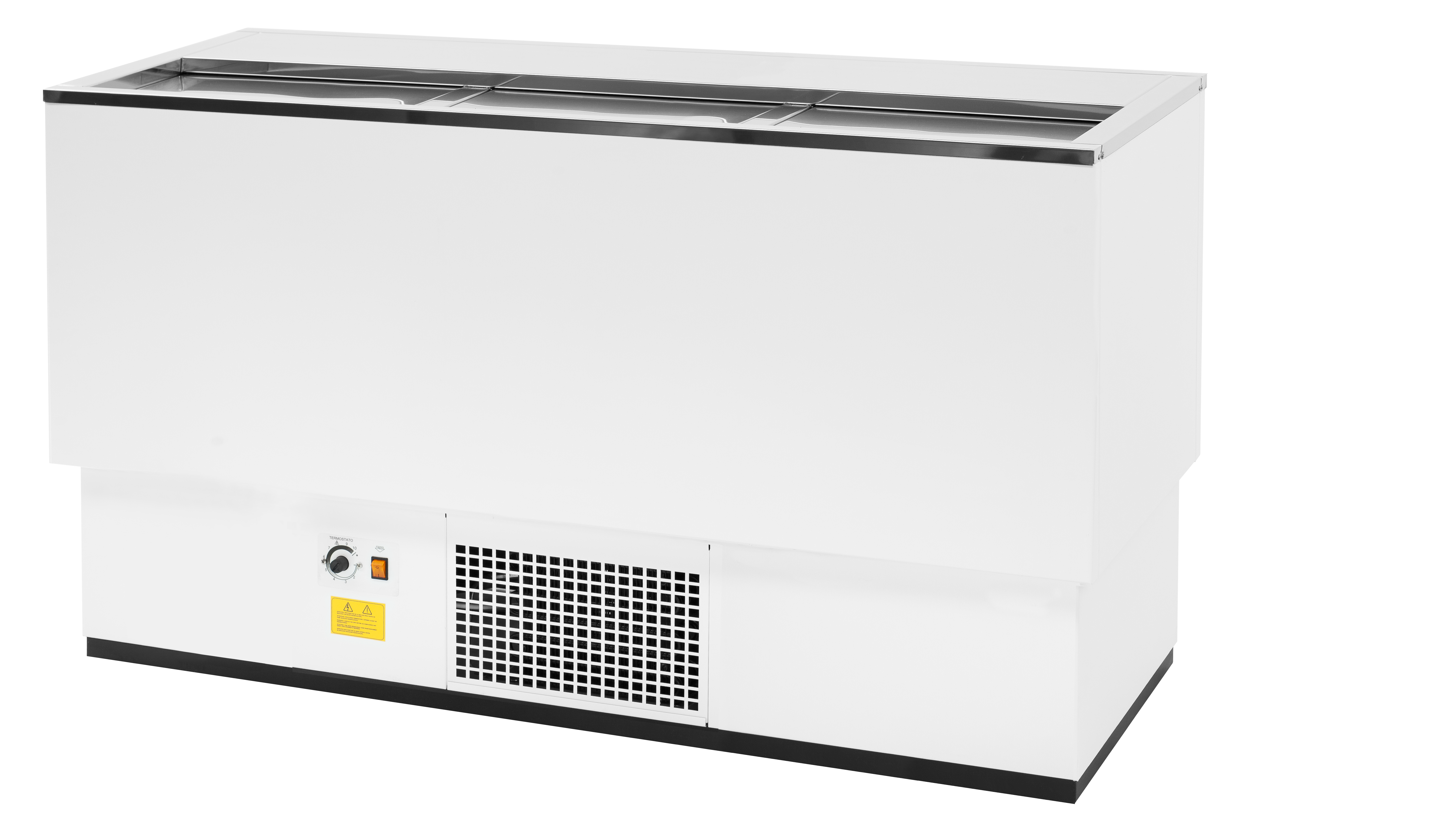 Koelkist Wit Rvs Deksel 230l Koelkist Wit Rvs Deksel 230l