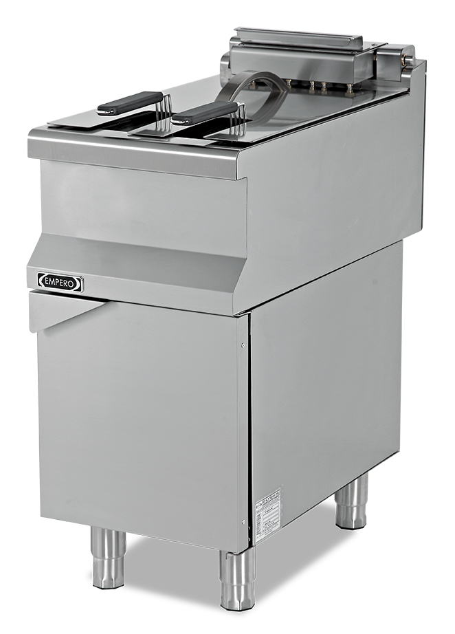 Gas Friteuse 18 Liter met Kast Gas Friteuse 18 Liter met Kast